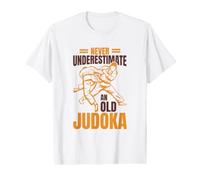 Grand-père Judo Passionné de Judo T-Shirt Graphique avec Valeur