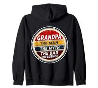 Grand-père, l'homme, le mythe, la mauvaise influence, grand-père drôle Sweat à Capuche