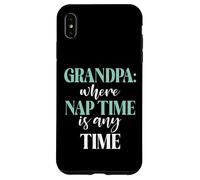 Grand-père où C'est l'heure de la Sieste, n'importe Quand Nouveau Grand-père Coque pour iPhone XS Max