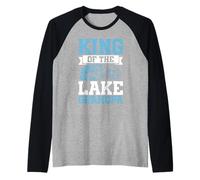 Grand-père pêcheur du Roi du lac Manche Raglan