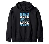 Grand-père pêcheur du Roi du lac Sweat à Capuche