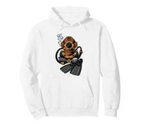Grand Pere Plongeur Scuba Sweat à Capuche