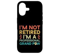 Grand-père Professionnel Non retraité, Grand-père Amateur de Chiens Coque pour iPhone 17