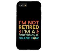 Grand-père Professionnel Non retraité, Grand-père Amateur de Chiens Coque pour iPhone SE (2020) / 7/8