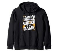 Grand-père s'appelle Sudoku, est-ce Que Je m'amuse à Jouer Sweat à Capuche