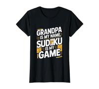 Grand-père s'appelle Sudoku, est-ce Que Je m'amuse à Jouer T-Shirt Graphique avec Valeur