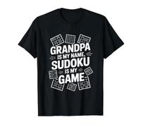 Grand-père s'appelle Sudoku, est-ce Que Je m'amuse à Jouer T-Shirt Graphique avec Valeur
