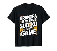 Grand-père s'appelle Sudoku, est-ce Que Je m'amuse à Jouer T-Shirt Graphique avec Valeur