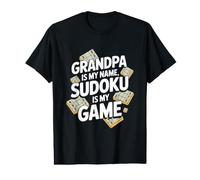 Grand-père s'appelle Sudoku, est-ce Que Je m'amuse à Jouer T-Shirt Graphique avec Valeur
