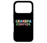 Grand-père Saurus Kids Dinosaure Fête d'anniversaire Famille Assorti Coque pour iPhone 17 Pro