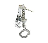Grand pied presseur de machine à coudre en métal à mouvement libre - Compatible avec toutes les machines à tige basse Singer, Brother, Babylock, Euro-Pro, Janome, Simplicity, Elna et plus encore.