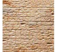 Grand Pierre Mural Plastique Feuille 12 x 20cm Ho / Jauge D'Oo Kibri Kit 34119