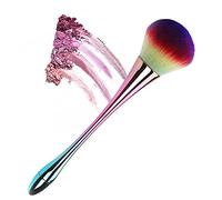 Grand pinceau à poudre minérale pour nail art, pinceau à poudre et pinceau à blush pour maquillage quotidien (couleur)