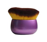 Grand pinceau de bronzage pour le corps à poils doux, poignée ergonomique, application sans traces pour autobronzants et maquillage, grand pinceau de maquillage kabukis pour autobronzants