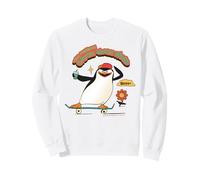 Grand Pingouin de Madagascar Attrape Beaucoup de Vent Sweatshirt