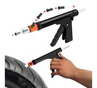 GRAND PITSTOP 22 Pcs Tubeless Tire Gun Puncture Repair Kit with Mushroom Plug for Tyre Punctures and Flats on Cars, Motorcycles, ATV, Trucks & Tractors (15 Mushroom Plugs)