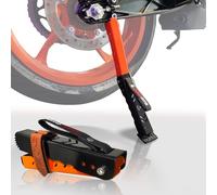 GRAND PITSTOP Motorcycle Maintenance Stand, Portable & Compact Lift Stand Moto Jack, Adjustable Height for Chain Cleaning and Lubrication Easy to Use