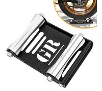 GRAND PITSTOP Motorcycle Wheel Cleaning Stand - Paddock Stand Replacement - Wheel Roller Stand for tire Cleaning & Chain Lubrication - GRoller Large (Bikes < 600 lb)