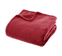 Grand plaid en flanelle uni - 230x180 -