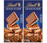 GRAND PLAISIR LAIT DOUBLE DE NOISETTES 150g - EXCLUSIVITE (Lot de 2)