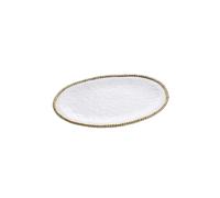 Grand plat ovale - 47x33x3,8cm - GOLDEN SALERNO Pampa Bay