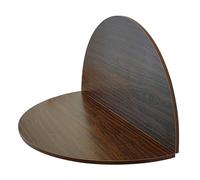 Grand Plateau de Table Rond Pliable Uniquement, Grandes Tables de Banquet Robustes Sans Pieds, Plateau de Tables de Remplacement pour Les Fêtes et Les Banquets(Brown,120cm/47.2in)