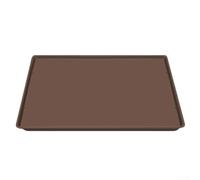 Grand plateau d'égouttement en silicone antidérapant pour stations d'expresso pour surface empêchant le glissement et les déversements Facile à nettoyer 40 x 50 cm (café)