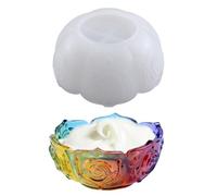 Grand Plateau en Silicone Pour Moules en Résine - Moule De Silicone en Fonte en Fonte en Résine | Moules De Plateau De Bol À Fruits Et Légumes | Moules De Silicone Pour Le Bol De Relthine