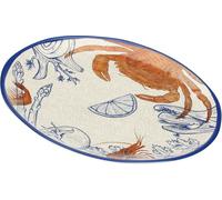 Grand plateau rond Ocean Life 42 cm Rose&Tulipani