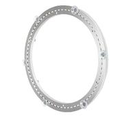 Grand plateau tournant à ventouse épaissi et absorbant le bruit avec base en alliage d'aluminium, adapté aux tables en verre/bois massif.(40cm)