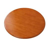 Grand plateau tournant en chêne Lazy Susan Plateau rotatif rond en bois pour table à manger Centre de table pour cuisine, multicolore,Light brown,70cm/27in
