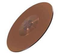 Grand plateau tournant Lazy Susan de 71,1 cm - Plateau de service rond en verre antidérapant pour table de salle à manger, parfait pour recevoir et servir
