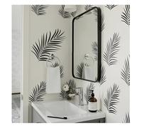 Grand Pochoir de Feuille Tropicale 45cmx30cm - Pochoirs Réutilisables - Pochoir pour Peinture Murale de la Jungle d'été - Pour Décoration, Bricolage, Art et Artisanat, Meubles, Sols, Motifs et Design