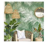 Grand Pochoir Tropical Feuille 38cmx25cm Réutilisable - Pochoirs pour Peinture Murale d'été dans la Jungle - Modèle pour Décoration, Art DIY, Artisanat, Meubles, Sols et Motifs de Design