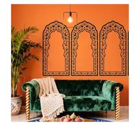 Grand pochoir vintage pour peinture sur meubles 70 cm x 96 cm réutilisable grande taille ovale médaillon pochoirs murs, artisanat style baroque country pour peinture bricolage décoration