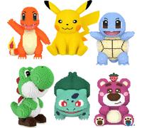 Grand Pokemon écureuil Charmander bloc de construction magique dessin animé cheval Joker modèle jouet Dragon briques assemblées Figure pour enfants cadeau 97019 48cm