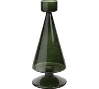 Grand porte-bougie à réchaud en forme d'arbre WD2432 (Taille unique) (Vert)