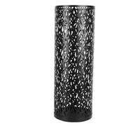 Grand porte-parapluie autoportant en métal - Design creux élégant pour la maison, le bureau et la décoration d'hôtel - pour parapluies et cannes - Solution peu encombrante