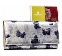 Grand portefeuille pour femme en cuir naturel - Peterson