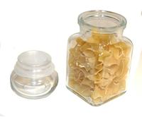 Grand pot à épices 150 ml couvercle en verre | Contenant en verre pour épices | Petit pot de cuisine pour herbes | Organisateur de cuisine | Pot à épices