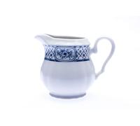 Grand pot à lait, Rose, 0,25 l, ruban bleu, Thun 1794