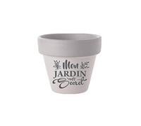 Grand Pot de Fleurs Citation ? Modèle 2