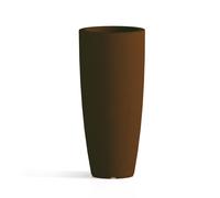 Tekcnoplast Pot de fleurs Agave Marron H90 cm Ø40 cm Résine écologique recyclable