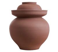 Grand Pot de Kimchi en céramique avec Couvercle, récipients de Stockage des Aliments, cornichons domestiques, Aliments fermentés, Chou navet for récipient de Pot de Fermentation Large (Taille : 6kg)