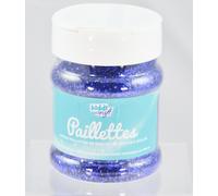 Grand Pot Paillettes 150 Gr Bleu Salière