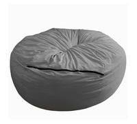 Grand pouf de rangement rembourré ultra doux pour adultes (contient du remplissage) (doublure, 1,5 m)
