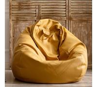 Grand pouf poire de 1 m en similicuir respectueux de l'environnement, pouf non rempli pour extérieur et intérieur, chaise de salon pour salon, chambre à coucher, jardin, soirées cinéma