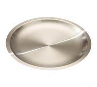Grand pour plateau BBQ 30cm Pour Fêtes Maison Grand pour plateau(30cm) | Acier inoxydable , résistance rouille, pour bord lisse, 23cm pour idéal snacks, empilable gain place
