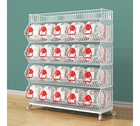 Grand présentoir à Fruits et légumes à 4 ou 5 Niveaux, étagère Commerciale sur Pied avec roulettes pour supermarché, présentoir à Snacks/Porte-sachets pour commerces de proximité (90 x 45 x