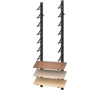 Grand présentoir mural pour carrelage en marbre pour salon, supermarché, rangement en bois, 10,5 cm, parfait pour les expositions